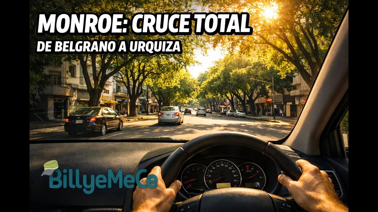 Cruzando el Norte de Buenos Aires: Av. Monroe de Punta a Punta 🇦🇷 (4K Driving)