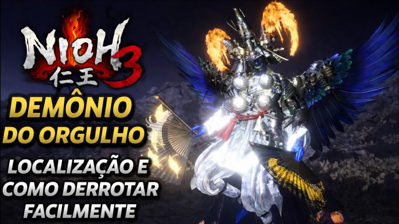 Nioh 3 - Como derrotar e localização do Boss secreto Demônio do Orgulho