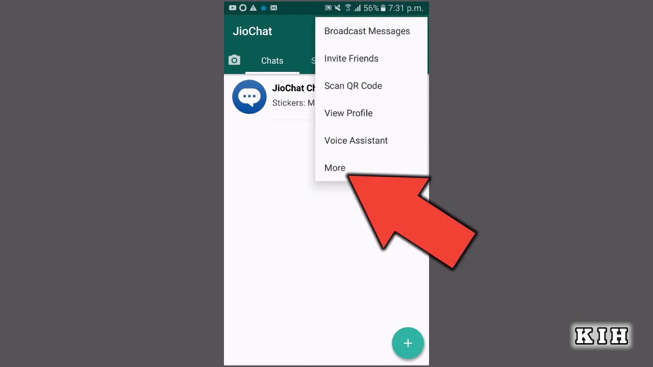 jio chat language setting | Jio chat setting