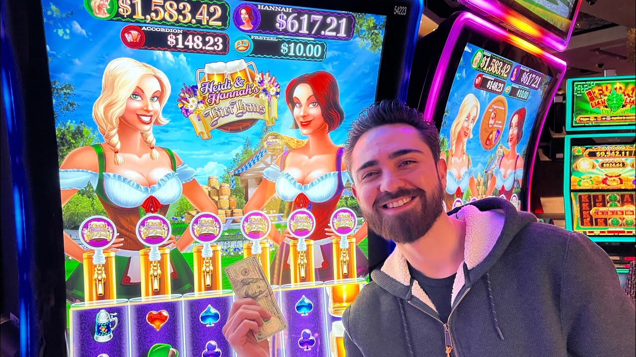 Getting Lucky On The Heidi Slot Machine!