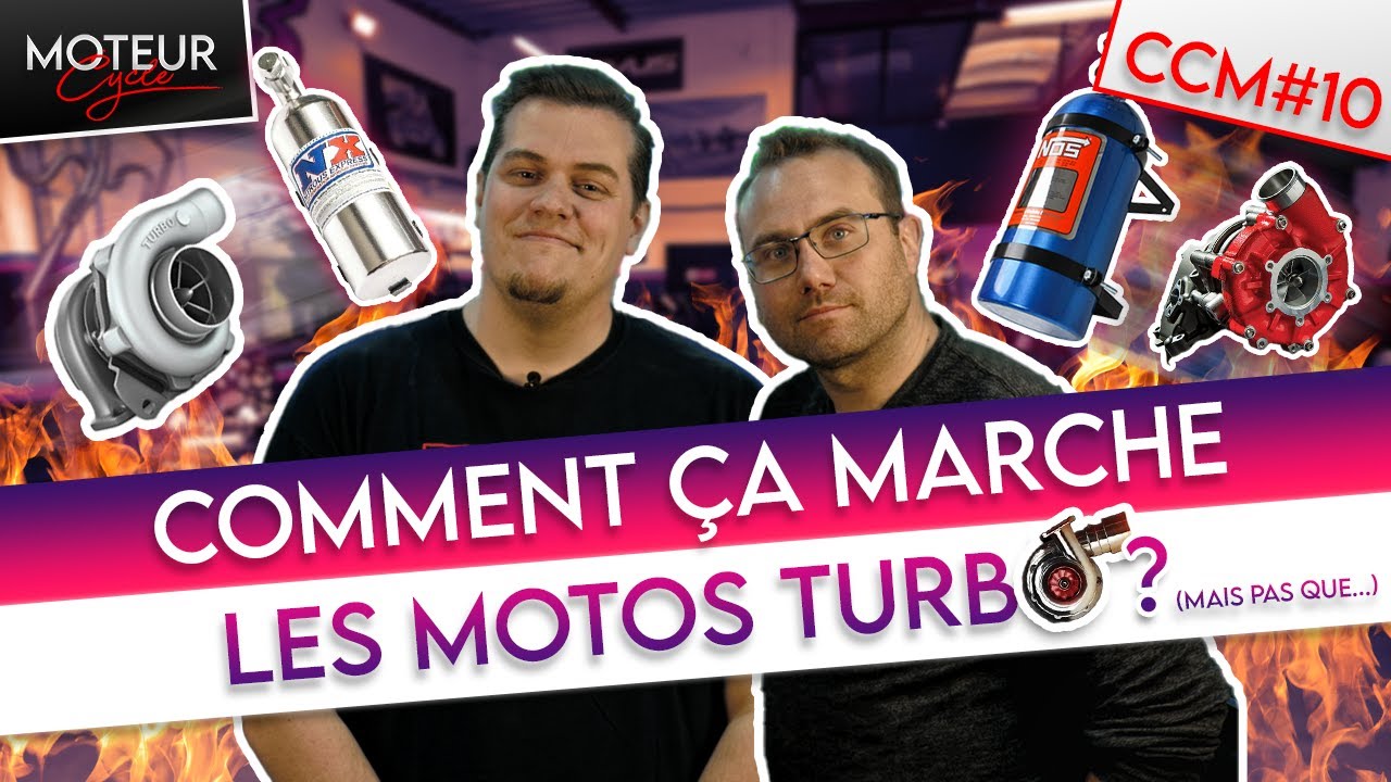 🧨🤪Turbo, compresseur, NOS... La suralimentation en moto, comment ça marche ? CCM#10 - Moteur Cycle