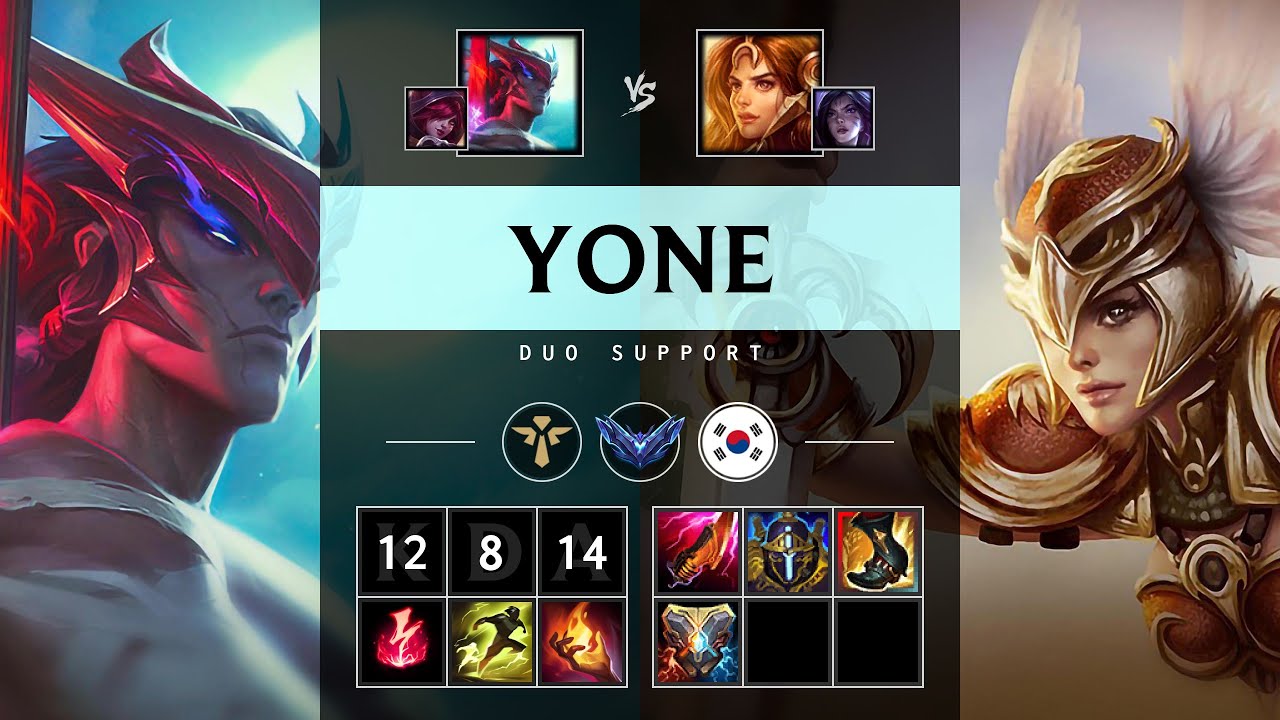 Yone Support vs Leona - KR Diamond Patch 25.13