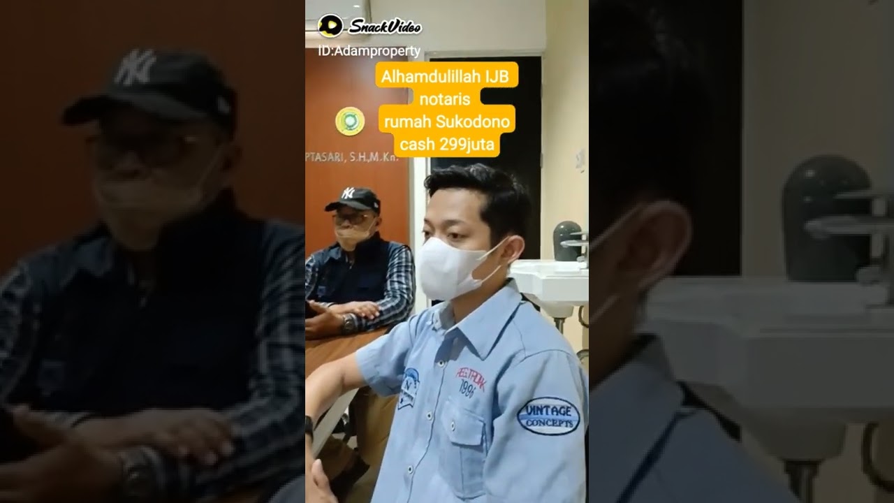 PIJB notaris Rumah Murah Sukodono 299juta berjalan lancar