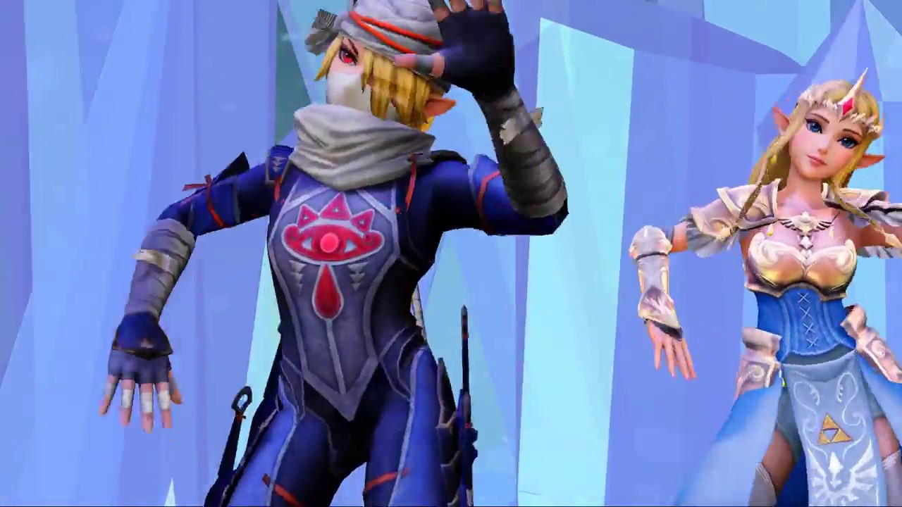 【MMD】Legend of Zelda Sheik and Zelda - Shake it off
