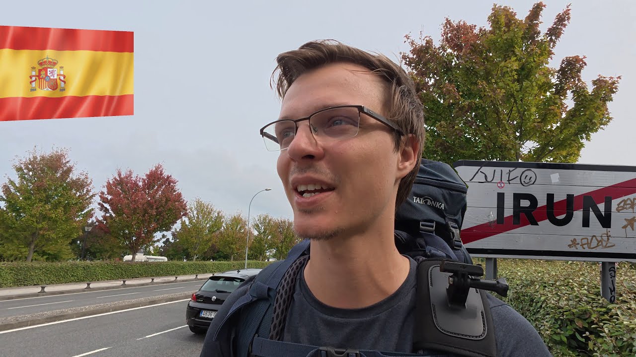 Walking from Irun 🇪🇸 to Hendaye 🇫🇷 | Interrail Stories