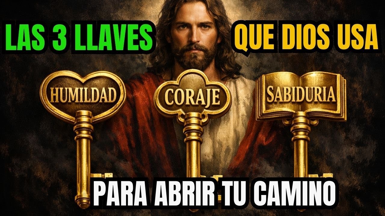 Las Tres Llaves Que DIOS Usa Para Abrir Tu Camino #CrecimientoEspiritual #VidaConPropósito