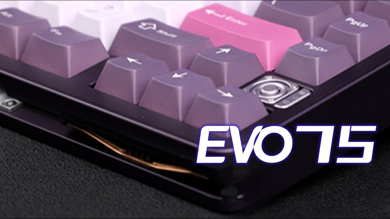 Evo 75 is fantastic bang for the buck entry level custom mech board
