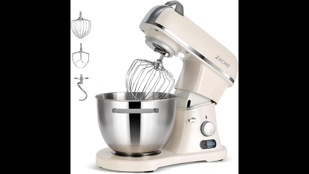 You WON'T BELIEVE the Power of Zacme 8.4QT Commercial Stand Mixer 800W review