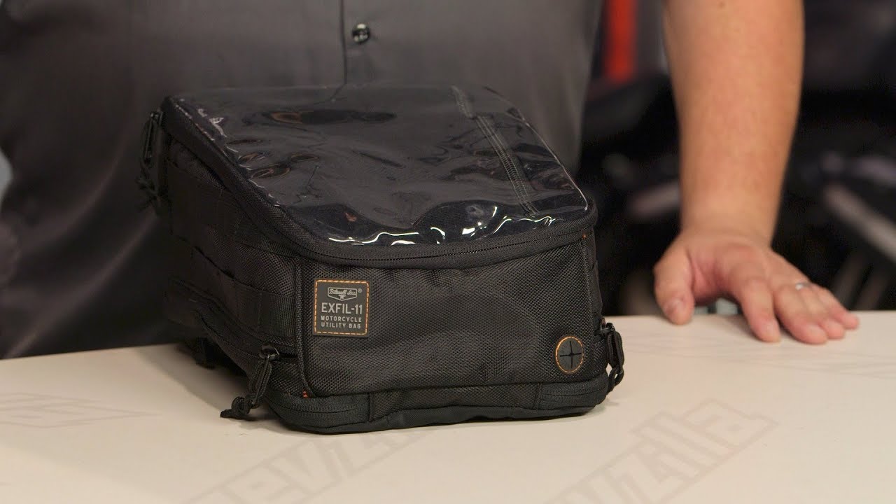 Biltwell EXFIL 11 Magnetic Tank Bag Review at RevZilla.com