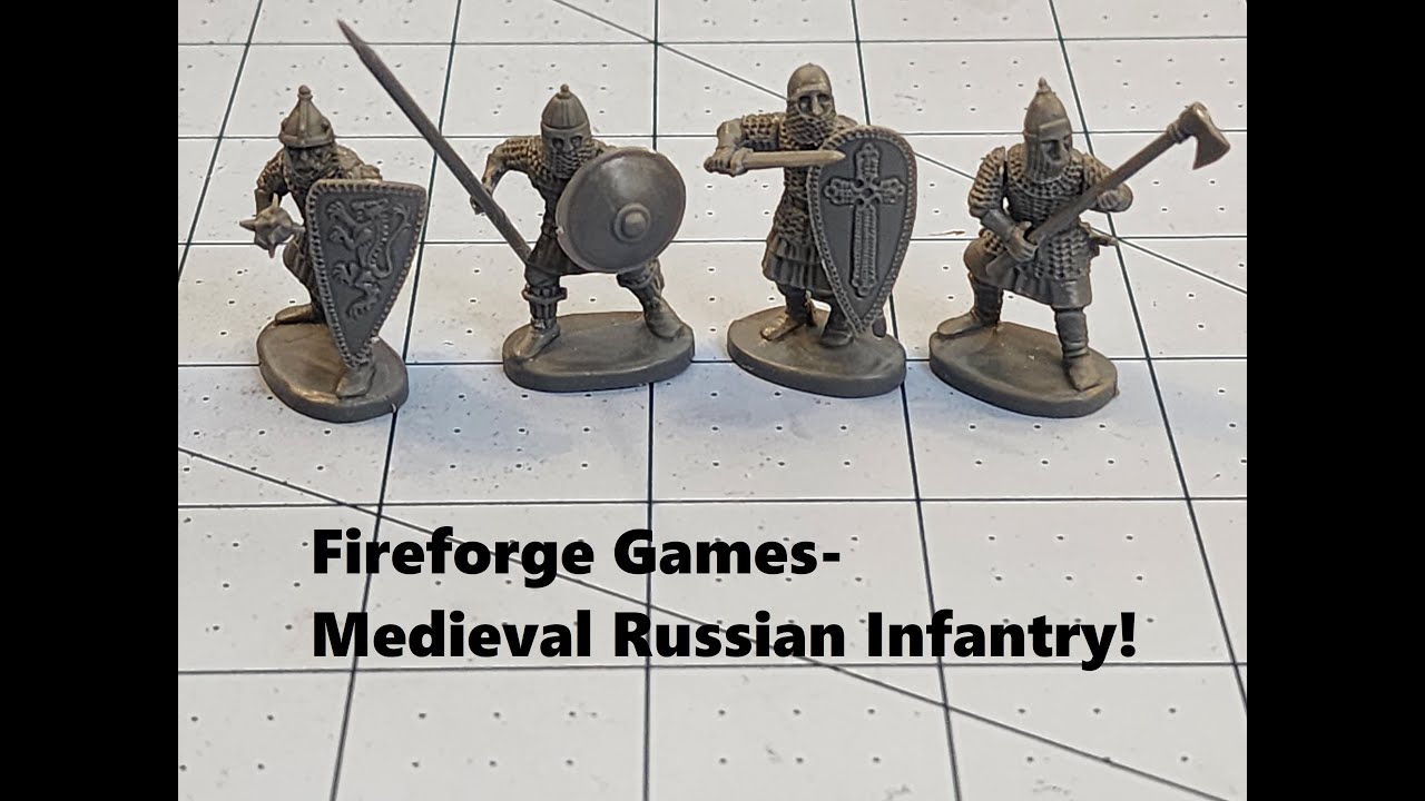 Fireforge Games- Medieval Russian Infantry!