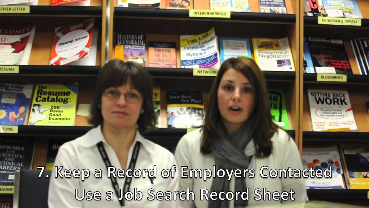 YMCA Employment Services: Job Search Tips