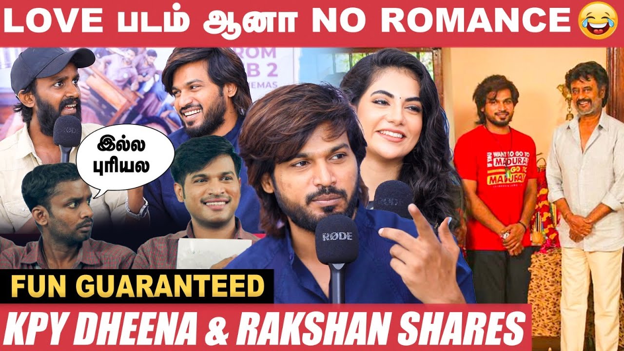 Director, Script Writers கூட இந்த வேலை பார்க்கமாட்டாங்க🤣🤣 - KPY Dheena | Rakshan | Marakuma Nenjam