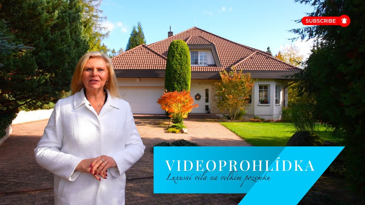 Videoprohlídka nemovitosti - Luxusní vila na podzim