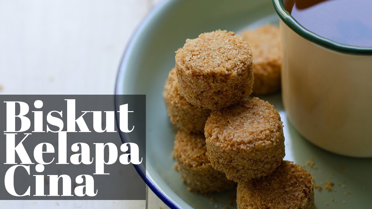 Biskut Kelapa Cina / Coconut Cookies