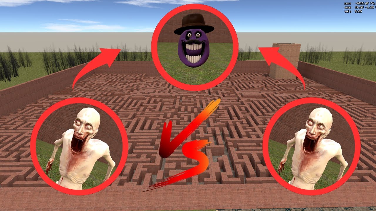 Be Careful! Terrifying Happens When Hungry Worm Calls You In Garry's Mod #garrysmod #scp096 #gmod