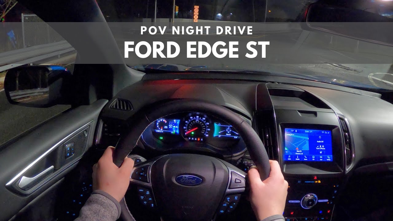 2020 Ford Edge ST | POV Night Drive
