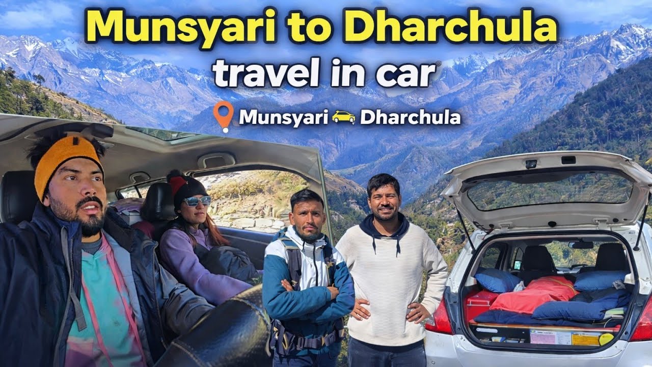 Extreme Mountain Drive 😰 Munsyari to Dharchula | Swift Camping Car | Ep-5 @tripsense 