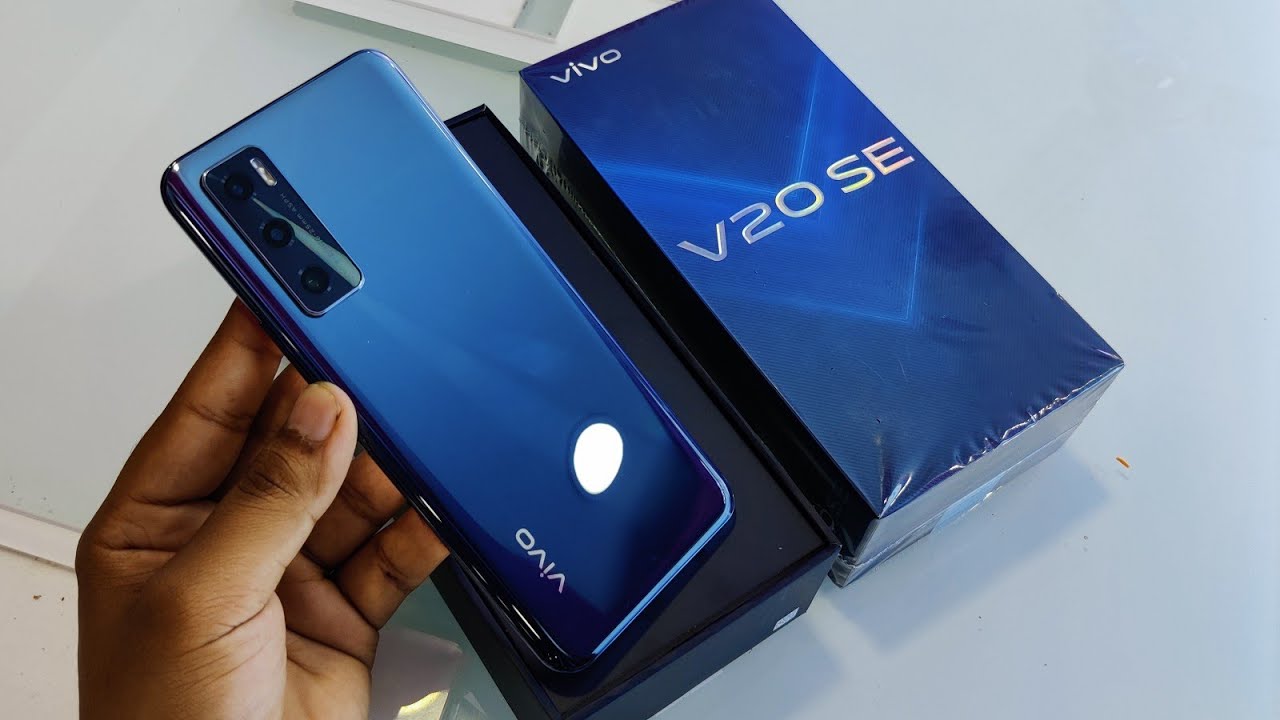 Vivo V20SE Gravity Black Unboxing, First look & Review !! Vivo V20SE Price, Specifications & More
