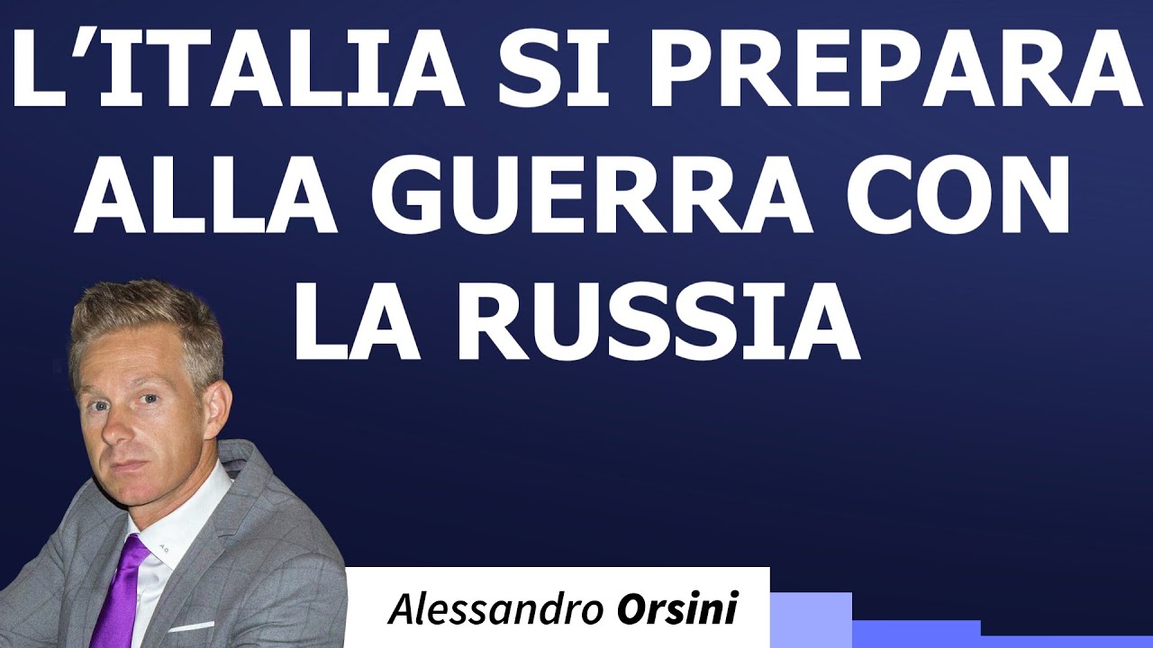 L'Italia si prepara alla guerra con la Russia
