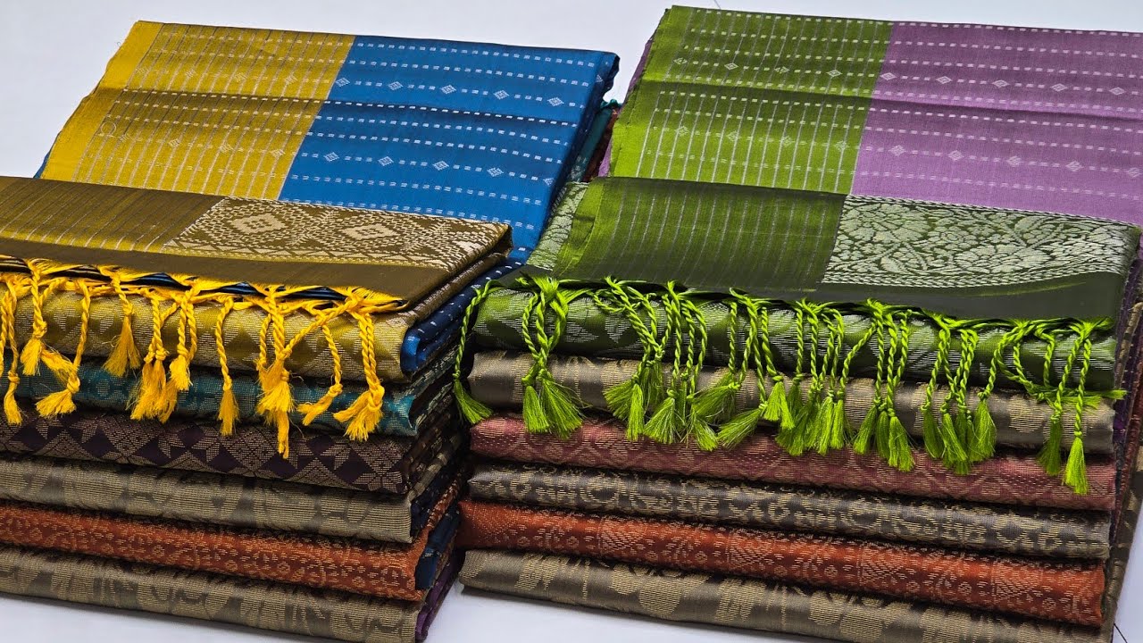 Best Silk Sarees Shop in Coimbatore || Pure Soft Silk Sarees || Sirumugai Silk Sarees Manufacturer 