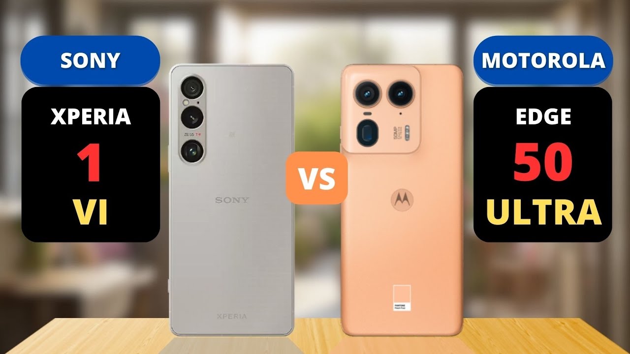 Sony Xperia 1 VI vs Motorola Edge 50 Ultra | PHONE COMPARISON