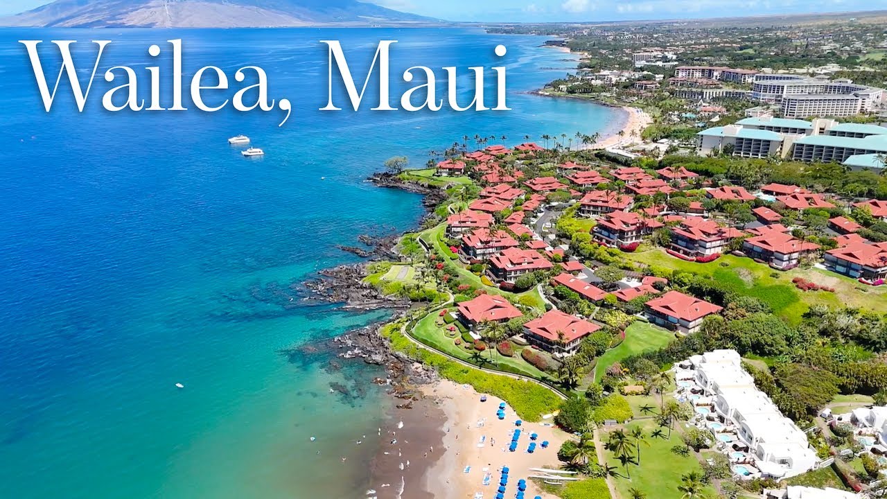 WAILEA, Maui - Aerial REAL ESTATE Tour
