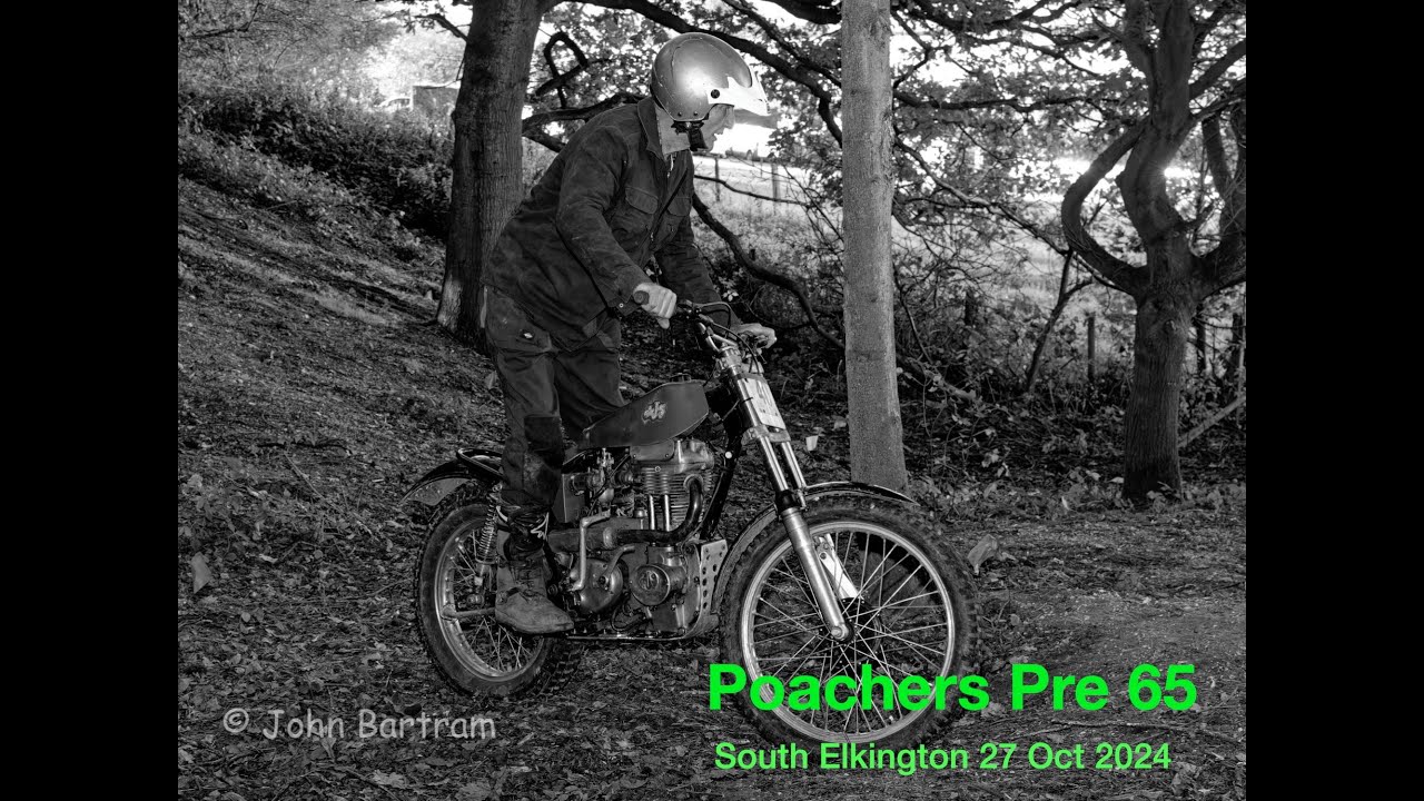 Poachers Pre 65 black & white slide show 27th Oct 2024
