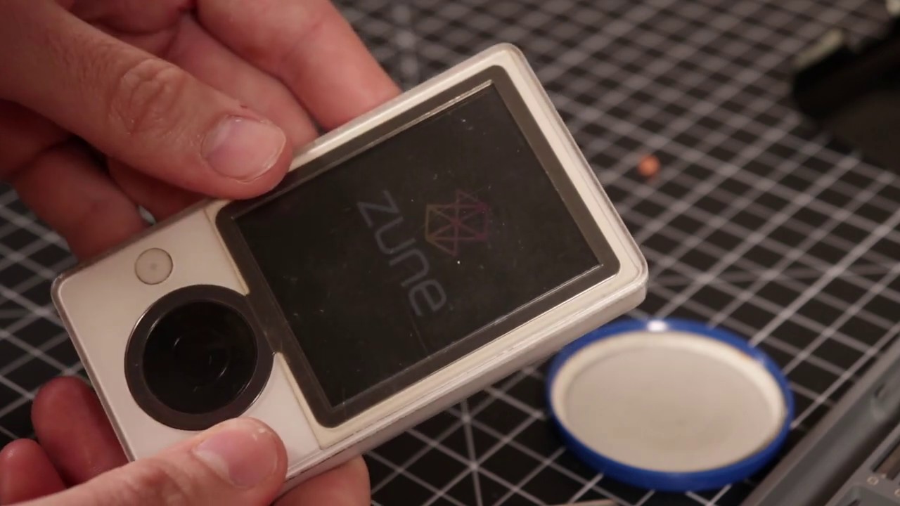 I bought an old Zune and repaired and upgraded it.