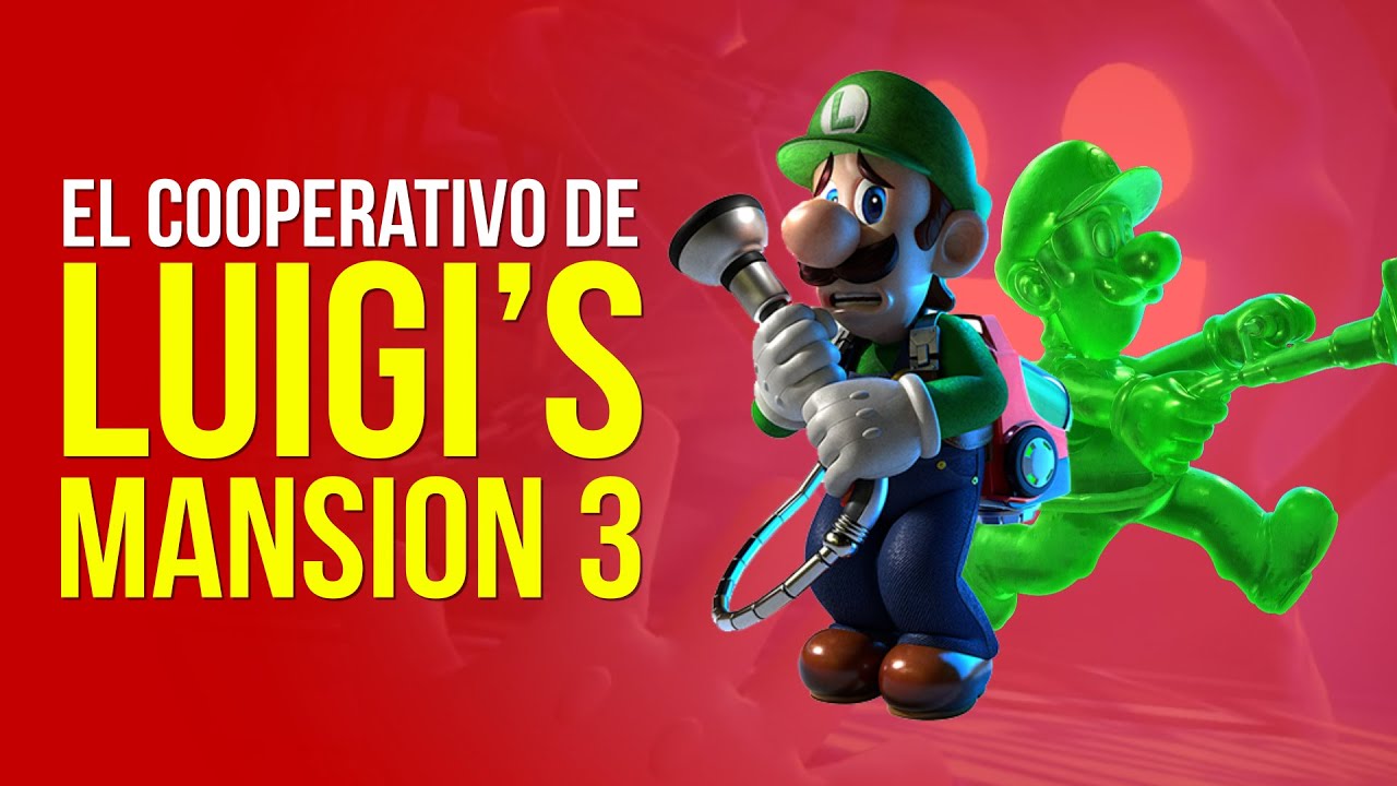 Jugamos A DOBLES a LUIGI'S MANSION 3, un cooperativo COMO LOS DE ANTES