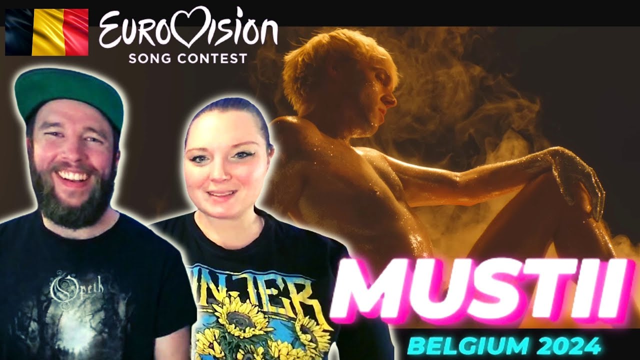 BELGIUM's 🇧🇪 entry for Eurovision 2024 | Mustii - Before the Party’s Over | Canadians REACTION