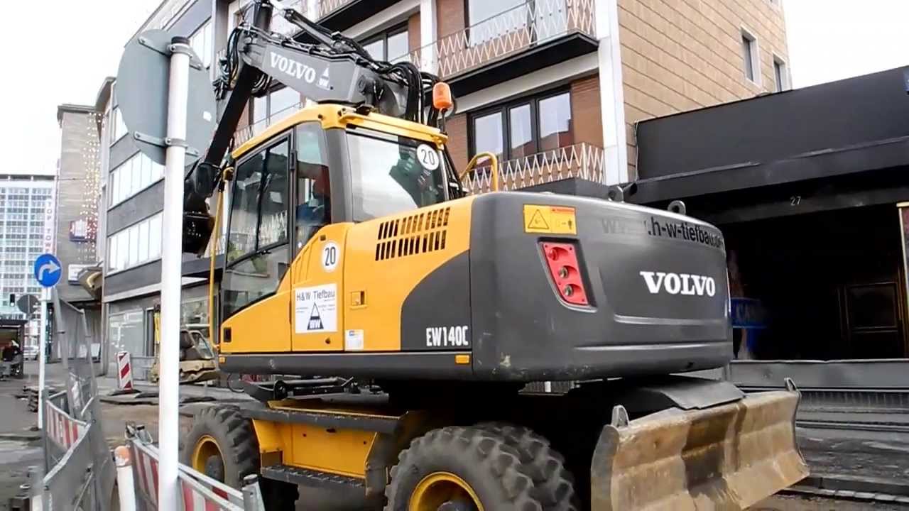 Volvo EW 140 C mit Oil Quick [HD]