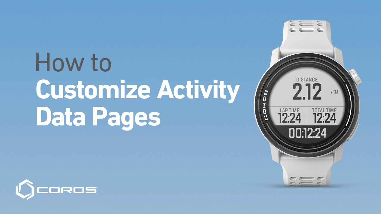 How to Customize Activity Data Pages - Archived