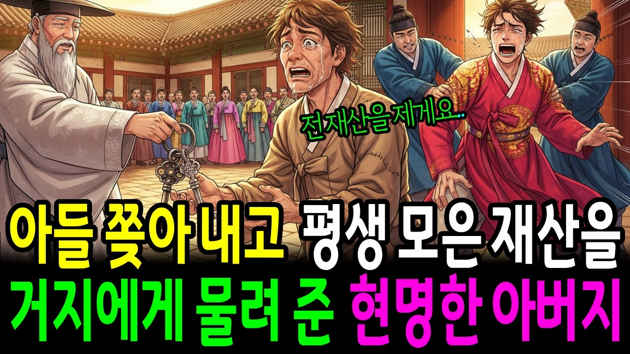전재산 거지에게 물려준 현명한 아버지