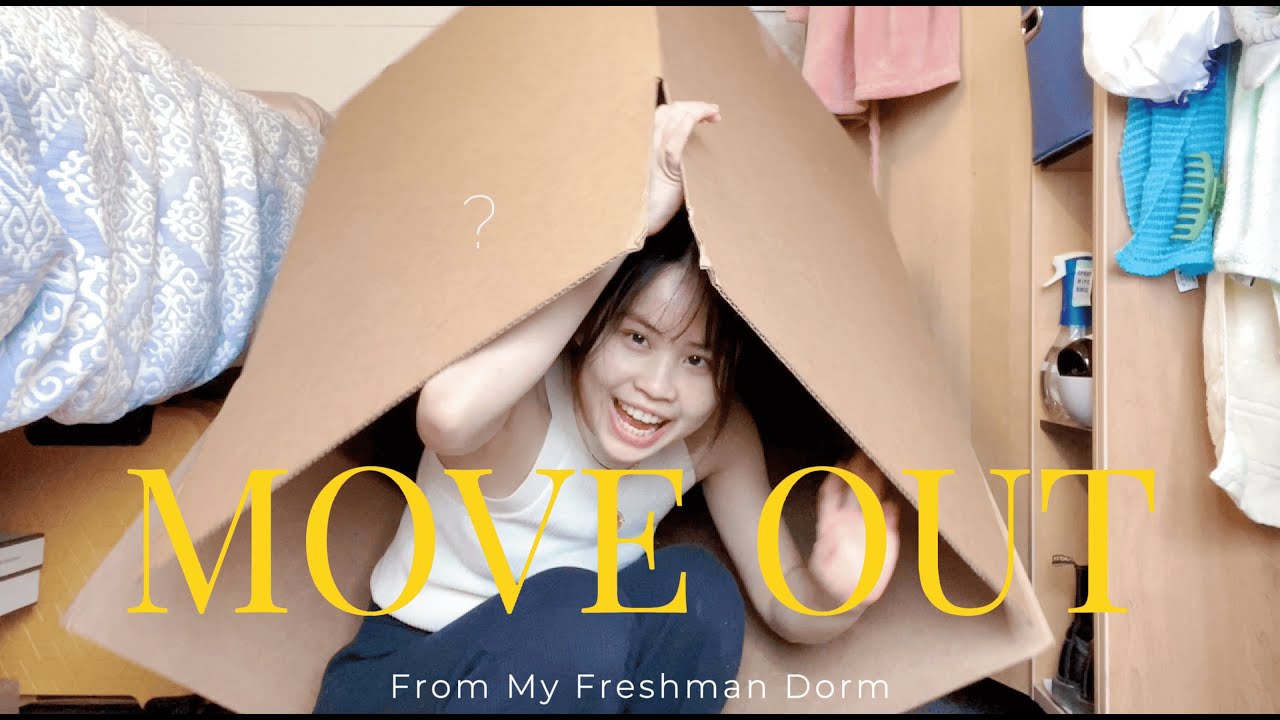 搬離大一宿舍｜再見第一個房間 | Moving Out｜From My Freshman Dorm ｜ Haven Hall @SyracuseU 