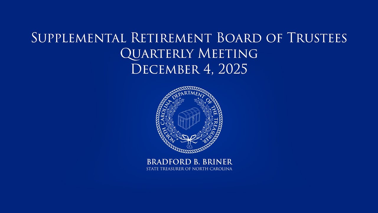 Supplemental Retirement Board of Trustees Audit Subcommittee Meeting – December 4, 2025