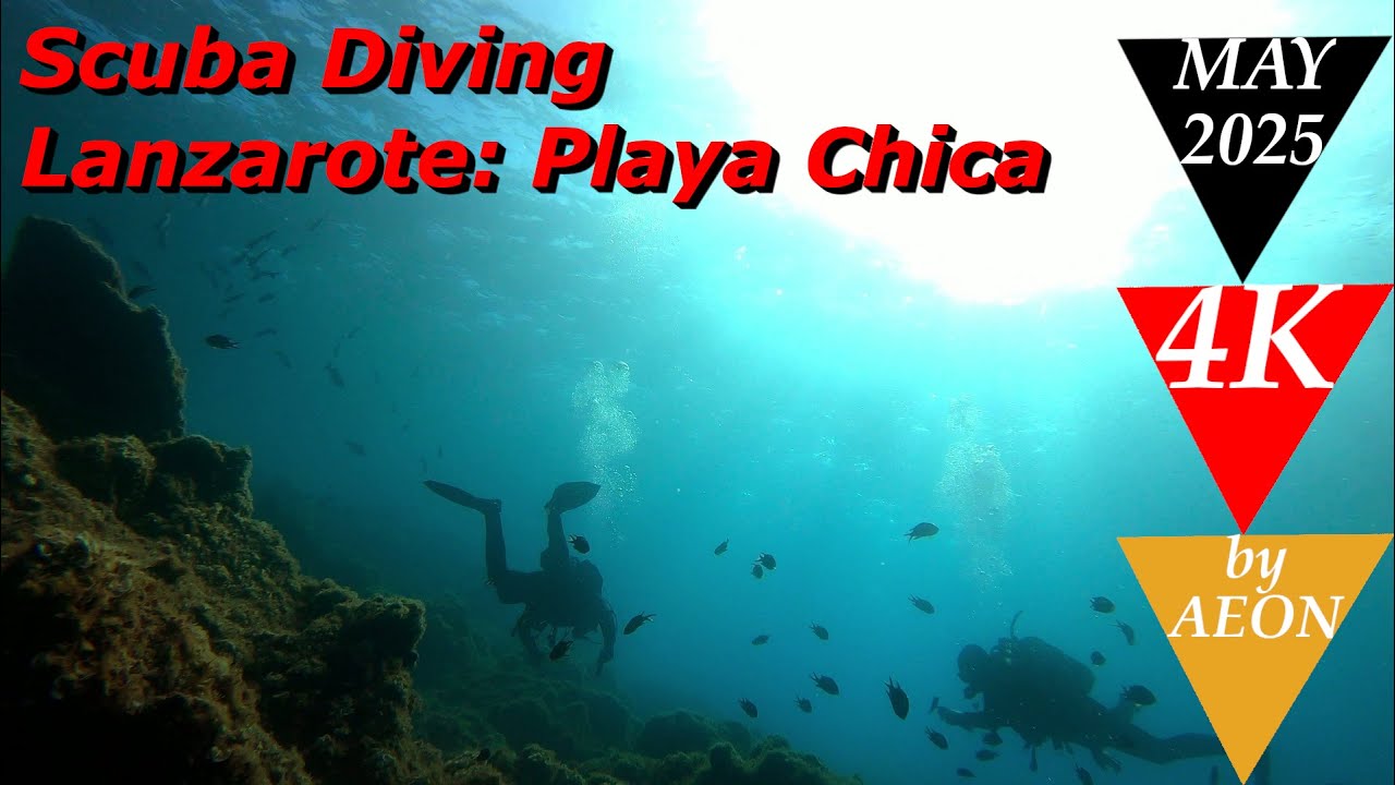 Lanzarote Scuba Diving #2: Playa Chica