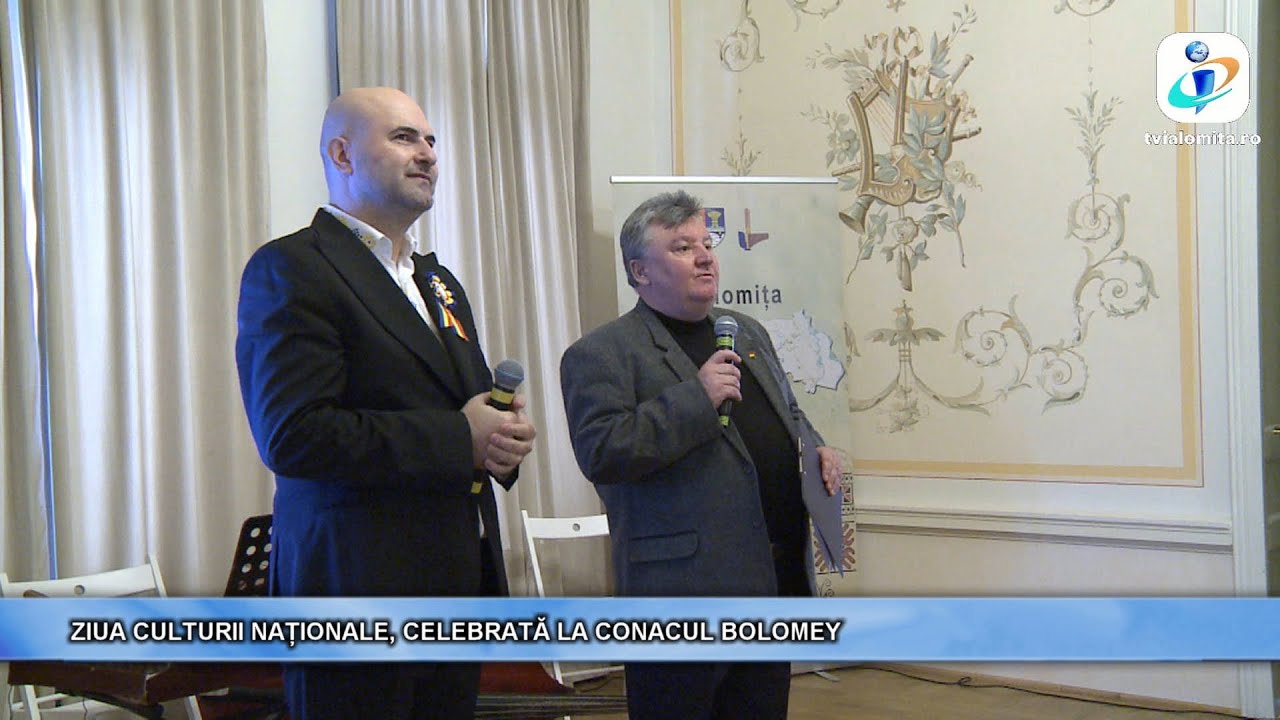 Ziua Culturii Naționale, celebrată la Conacul Bolomey