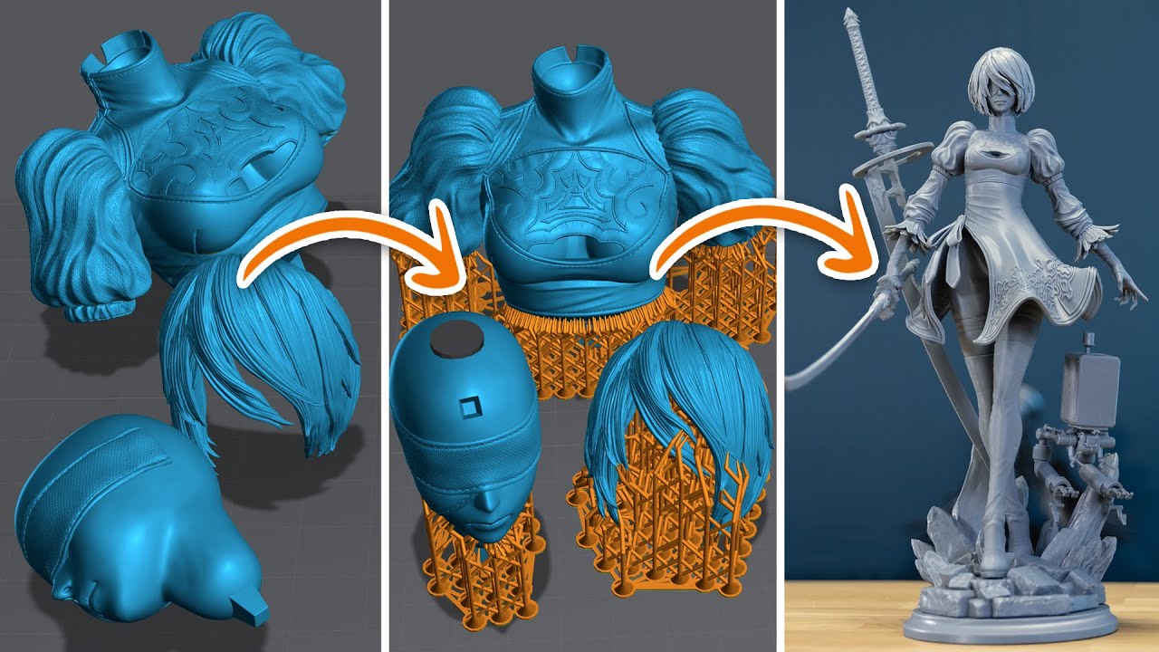 Apprendre à supporter ses modèles 3D COMME UN PRO avec Lychee Slicer !