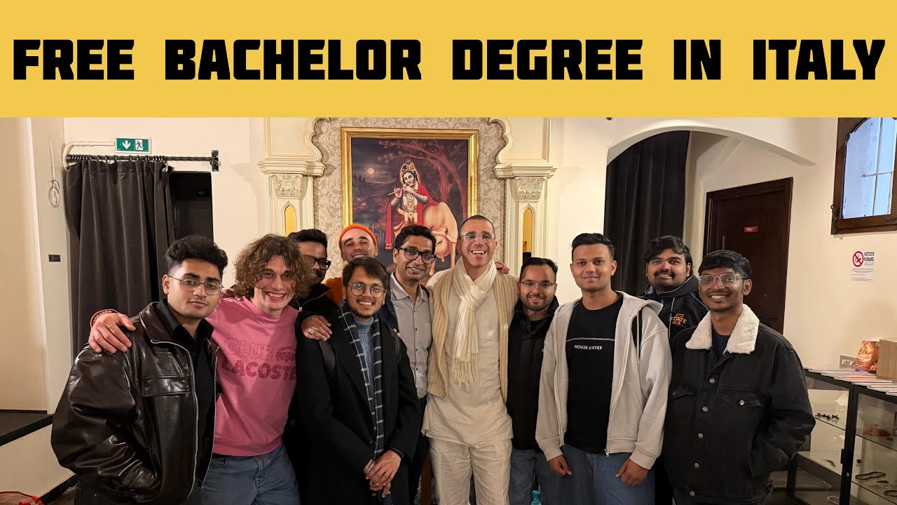 Free Bachelor Degree in Italy | Indian Students in Italy studying Bachelor degree 