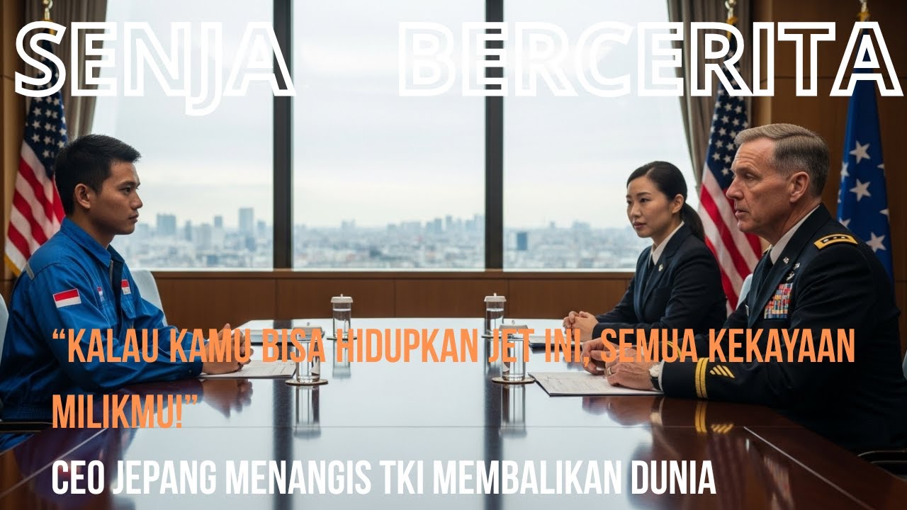 “Kalau Kamu Bisa Hidupkan Jet Ini, Semua Kekayaan Milikmu!” CEO Jepang Menangis TKI Membalikan Dunia