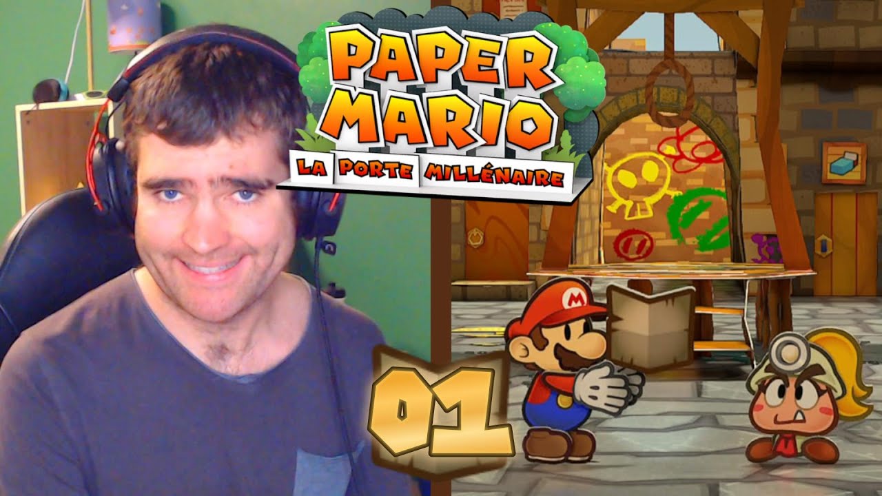 PAPER MARIO LA PORTE MILLÉNAIRE #01 - LA MYSTÉRIEUSE CARTE MAGIQUE AU TRÉSOR 