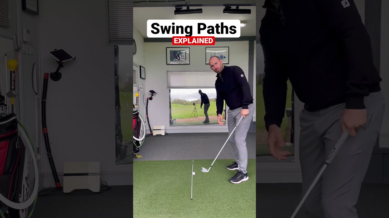Swing Paths Explained. Do you swing in-to-out OR out-to-in? #golftips #golf #golfswing #golflesson