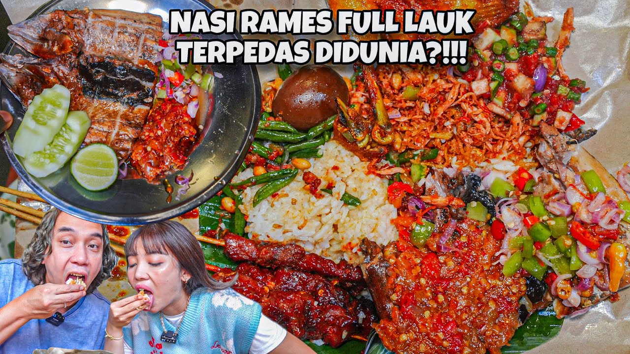 NASI RAMES PEDAS FULL LAUK TER EDAN DI JAKARTA