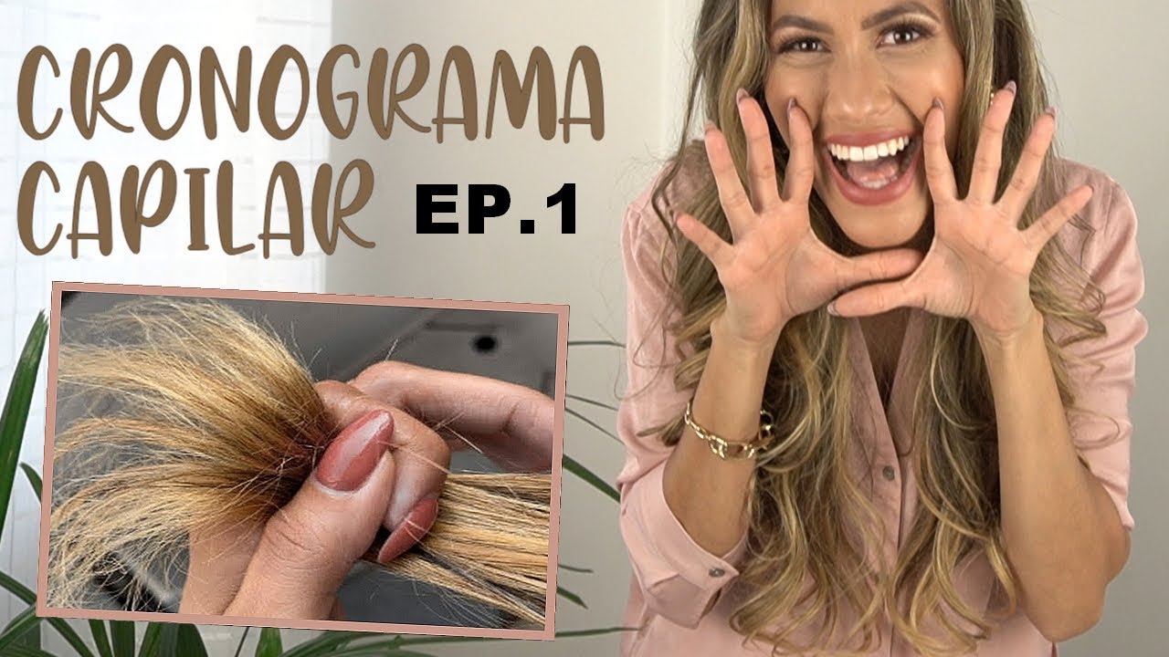 CRONOGRAMA CAPILAR PARA RECUPERAR CABELO RESSECADO - EP.1 - CAROLINE LIMA
