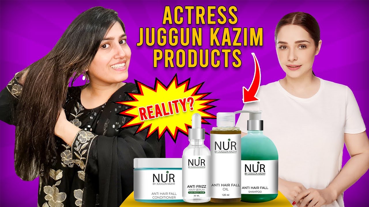 Nur By Juggun Kazim Beauty Products || Beauty Products For Hair || Hair Care || Natasha Waqas