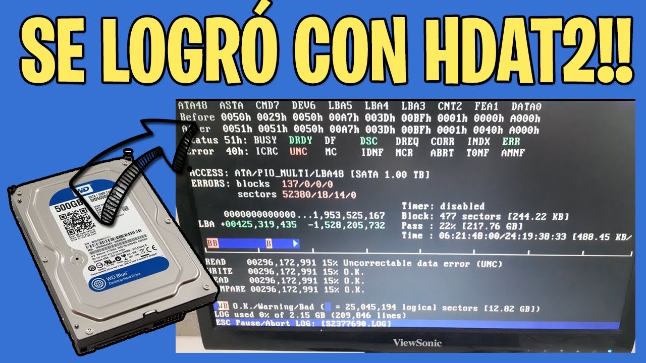 Tratando de rescatar información con HDAT2 | Pt. 2