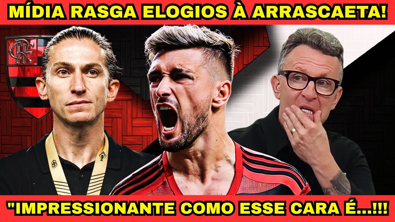 🔥 A MÍDIA CRAVOU: ARRASCAETA É O MAIOR ÍDOLO DA HISTÓRIA DO FLAMENGO?