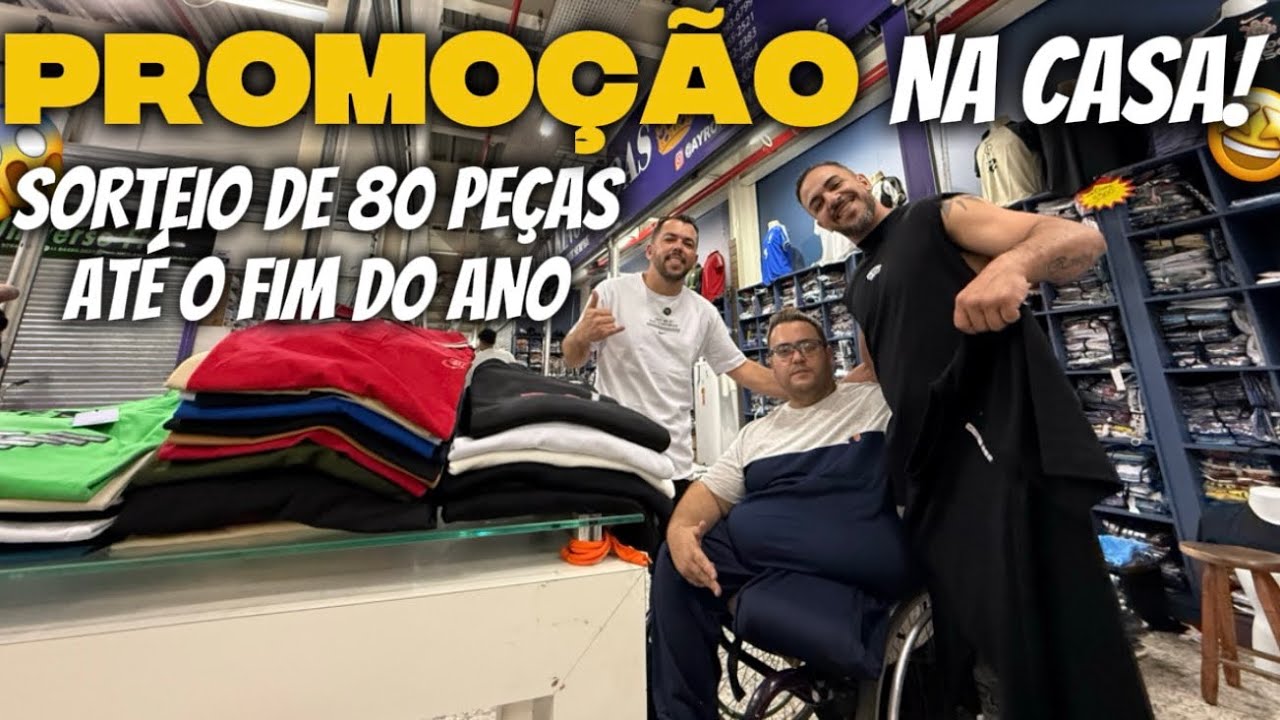 🤑💰 FORNECEDOR FABRICANTE DE ROUPAS PREMIUM NO BRÁS FAZ SORTEIO SURREAL 🤩