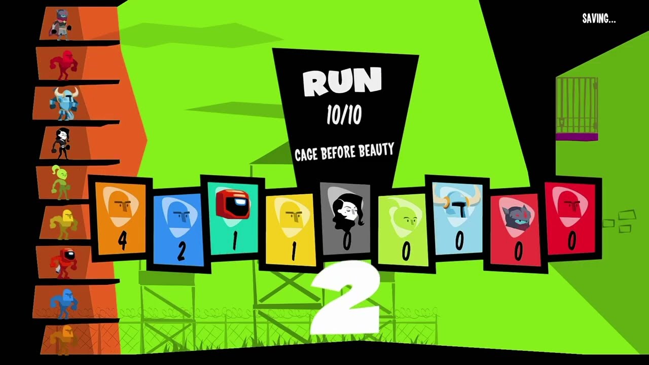 9-Player Runbow (Wii U) (Uncommentated)