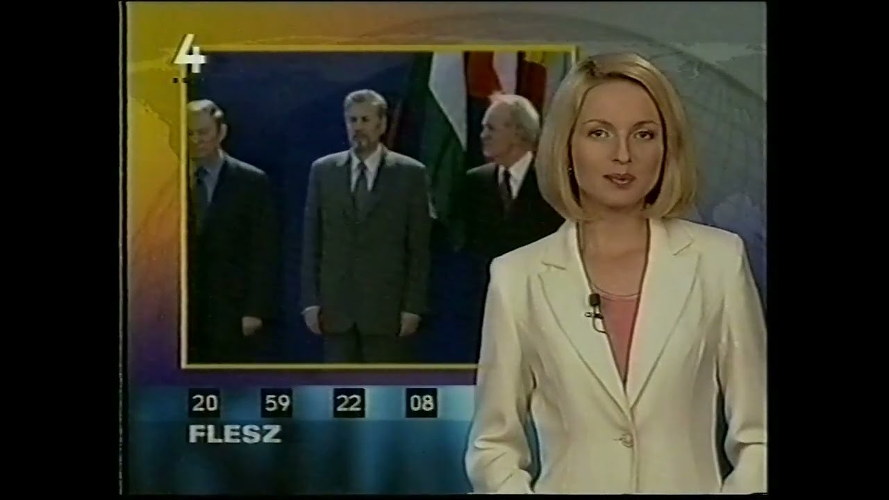 TV4 - Flesz Czwórki 20:58 (28.04.2000)